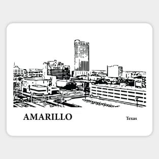 Amarillo - Texas Magnet